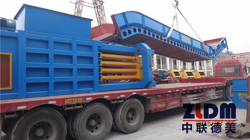 DM180型廢紙打包機(jī)發(fā)貨佳木斯